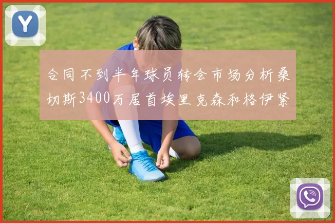 合同不到半年球员转会市场分析桑切斯3400万居首埃里克森和格伊紧随其后